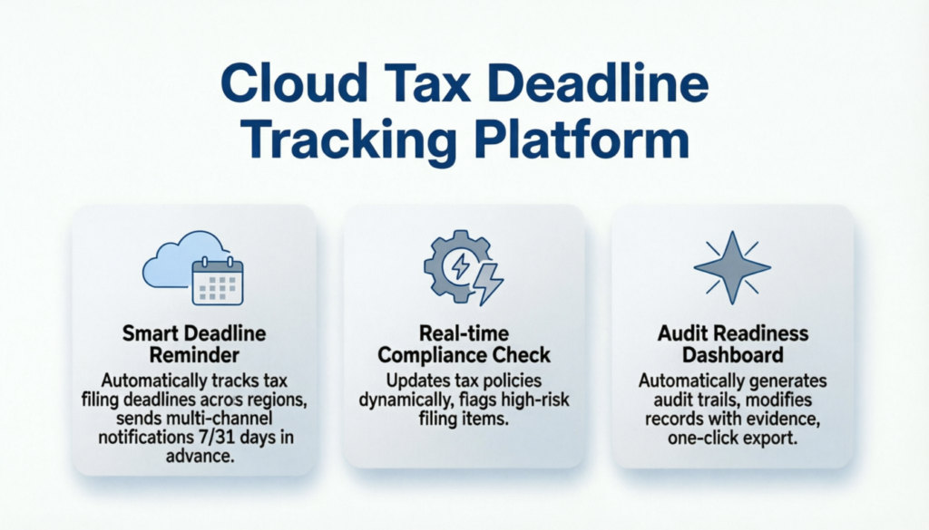 cloud tax deadline tracking platform