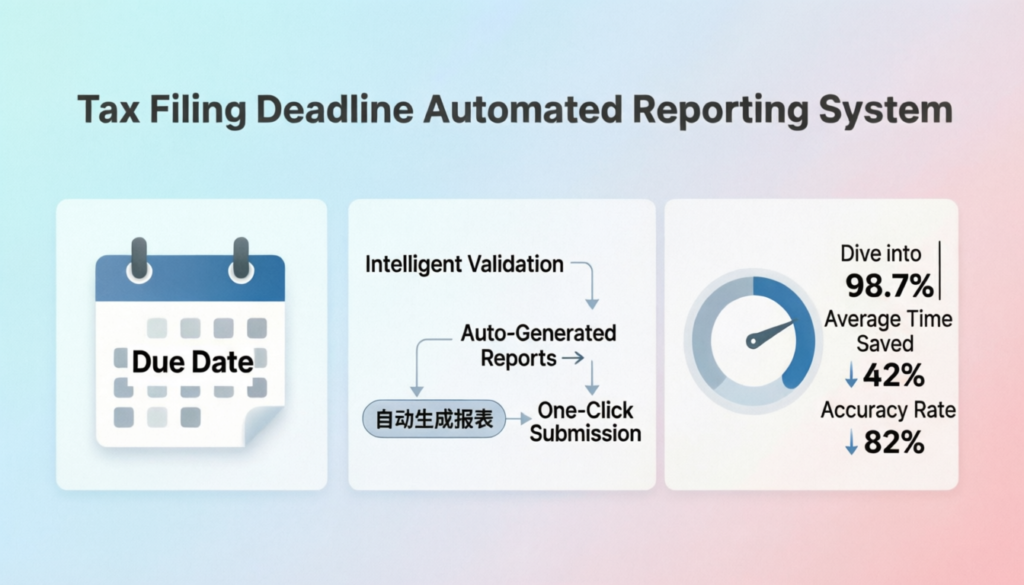 tax deadline reporting automation