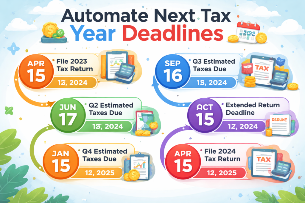 Automate next tax year deadlines