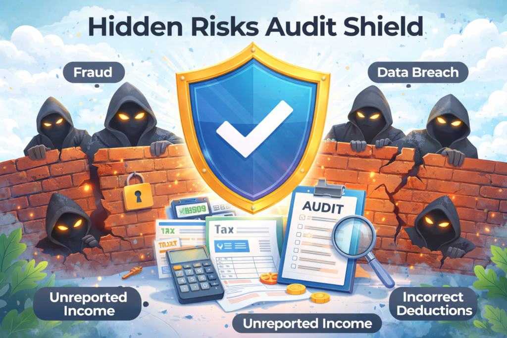 hidden risks audit shield