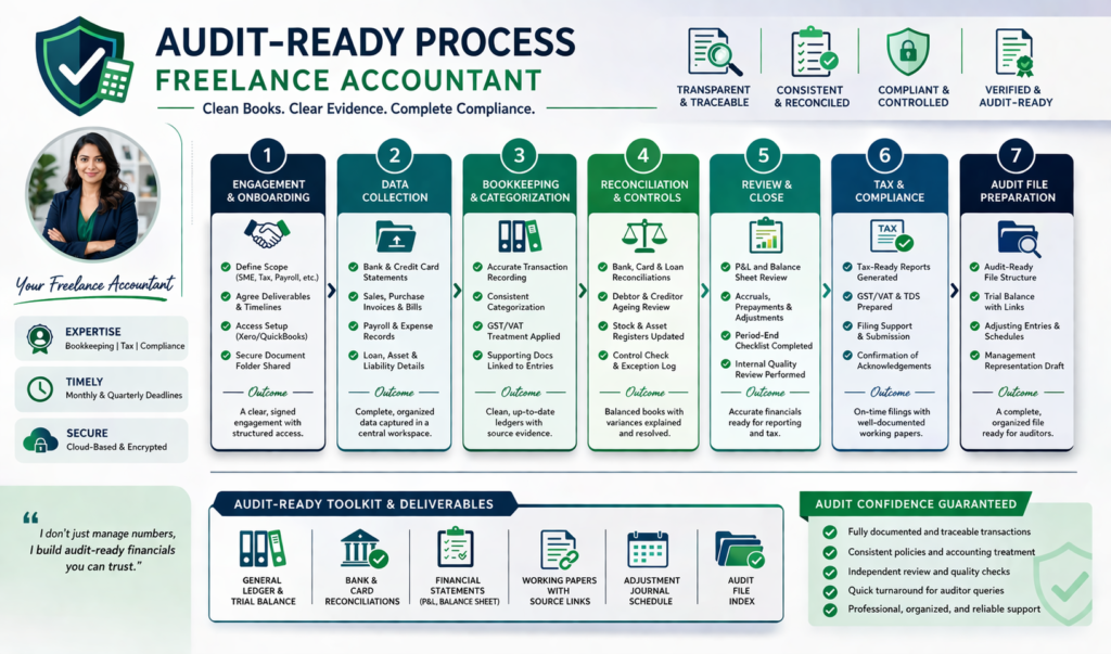 audit-ready process freelance accountant