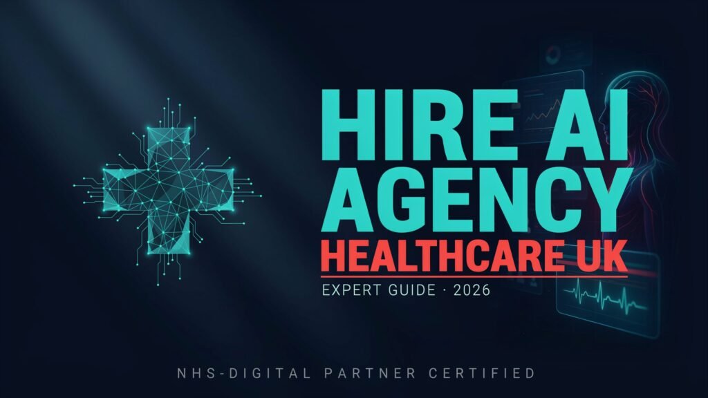 hire AI agency healthcare UK